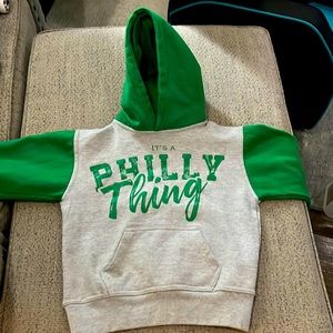 "It's a Philly thing" boy sweatshirt.